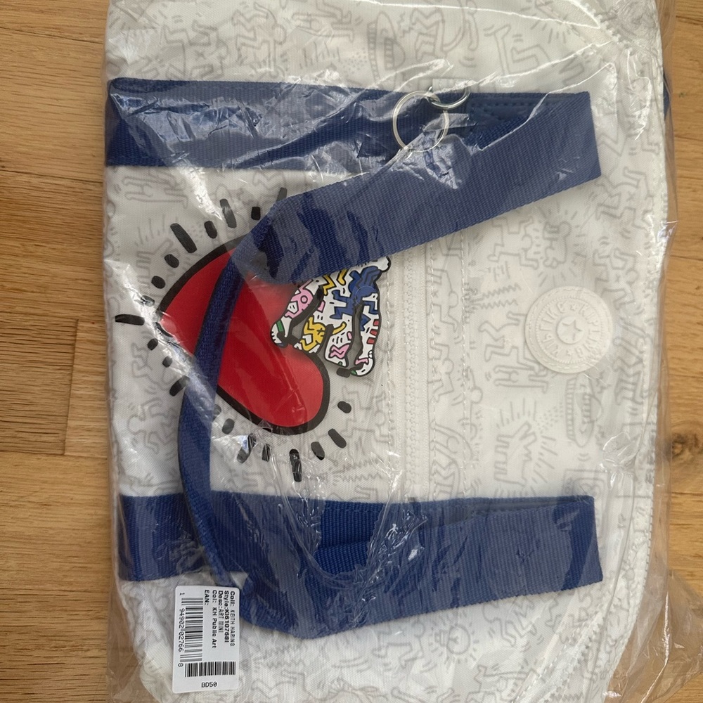 Kipling bag Keith Haring Art Mini Tote NWT